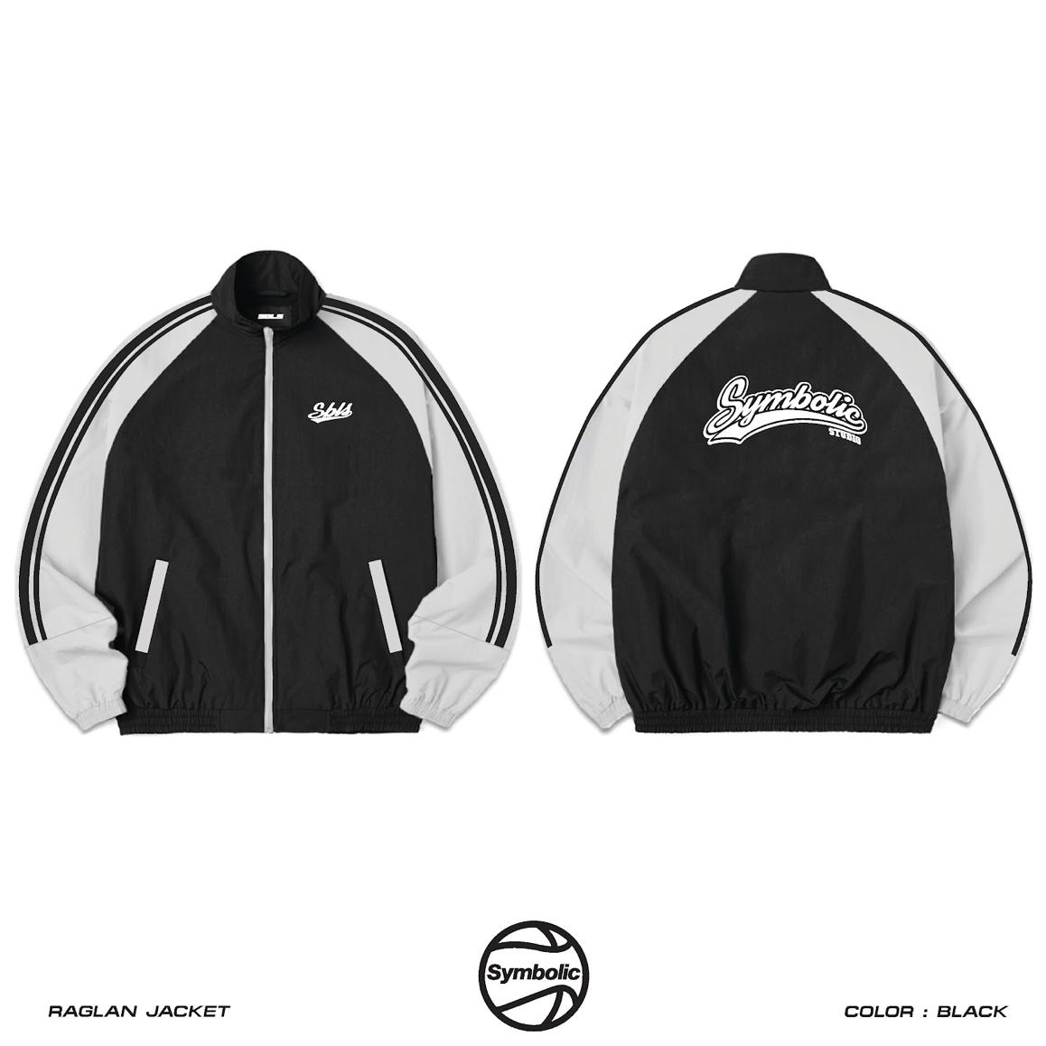 Symbolic Raglan Jacket áo khoác dù