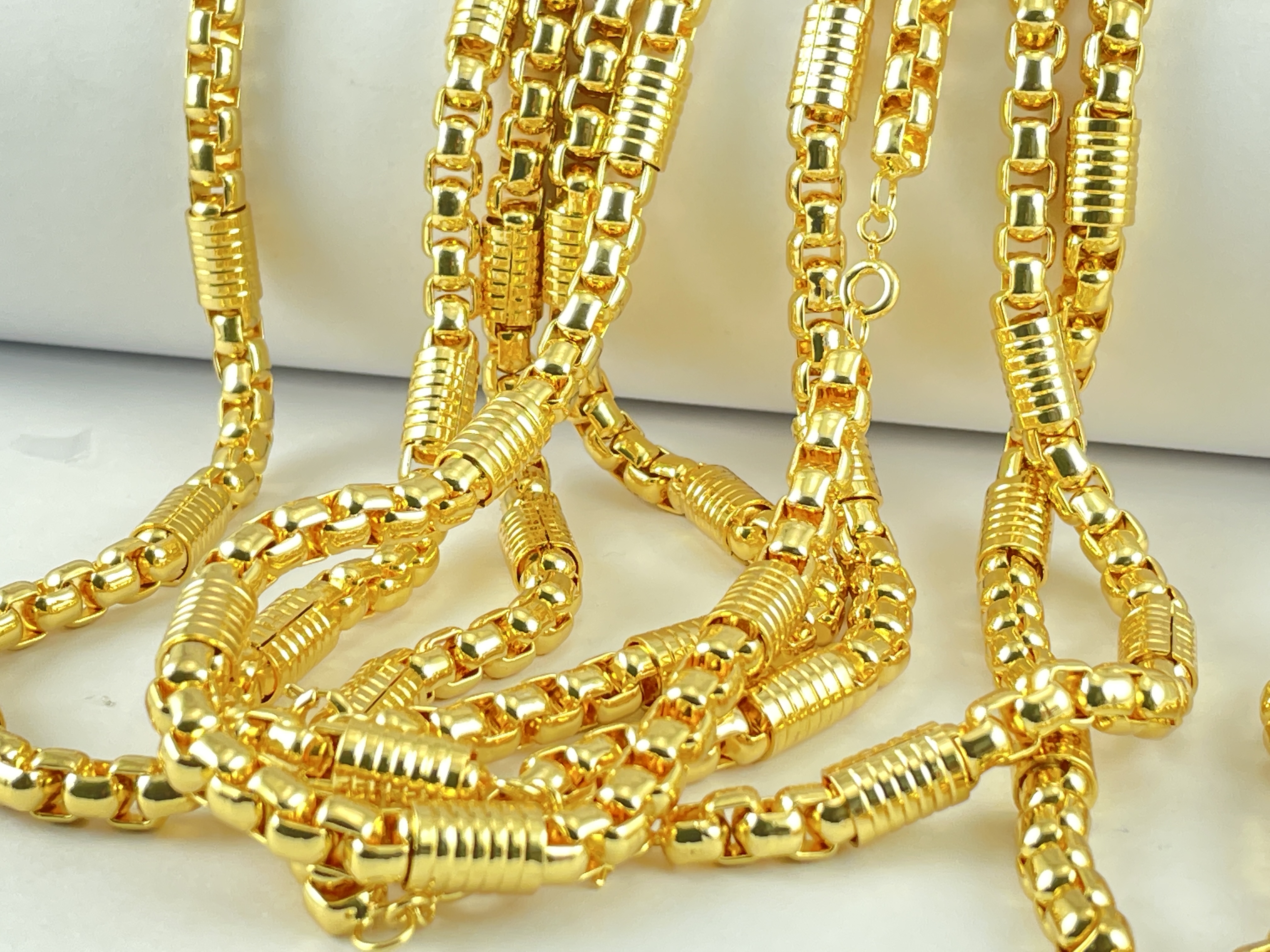 DÂY CHUYỀN NAM MẠ VÀNG 24K CAO CẤP