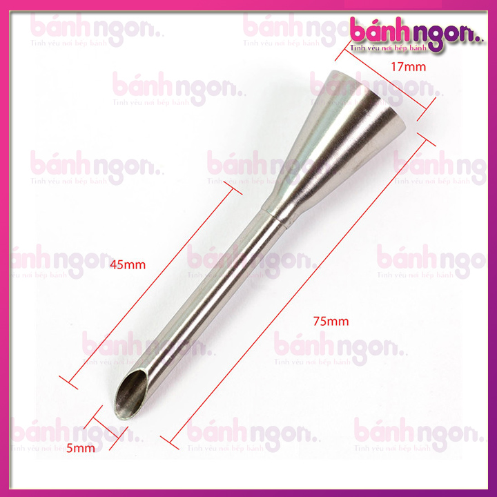Đui bơm nhân bánh su kem