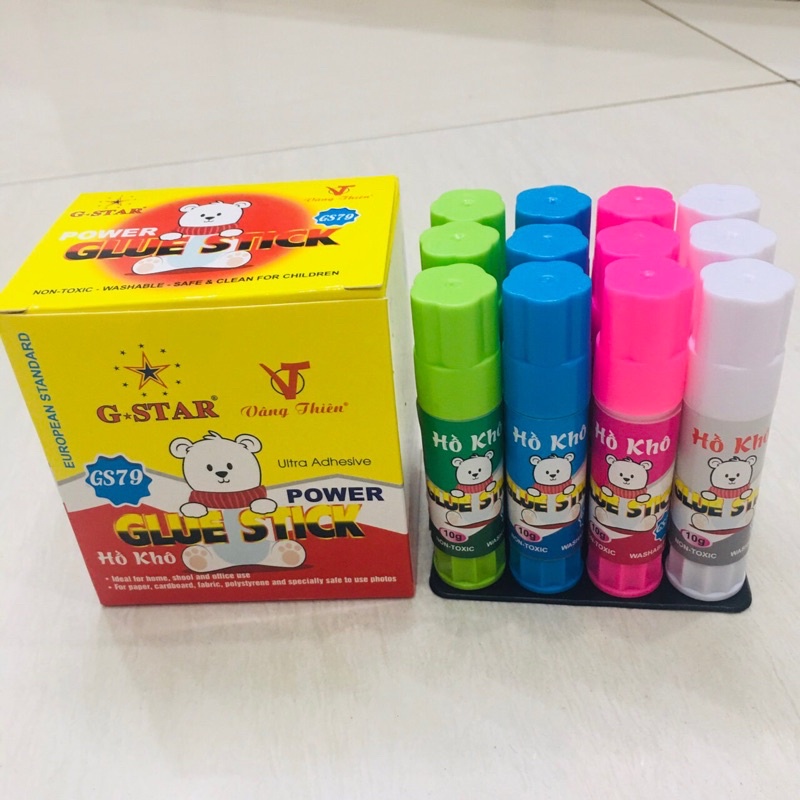 Combo 2 cây hồ khô dán giấy G-star chính hãng