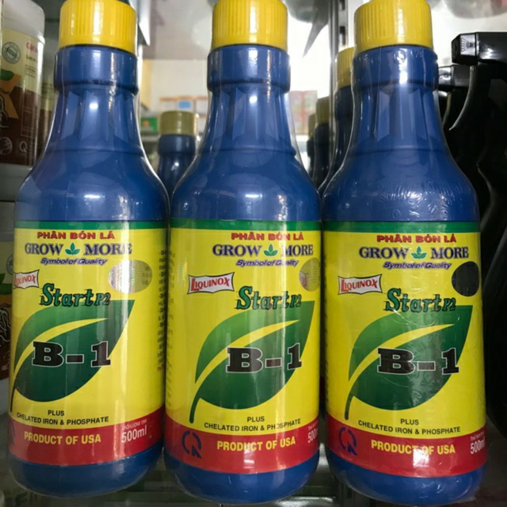 Phân bón vitamin b1 growmore chai 500ml
