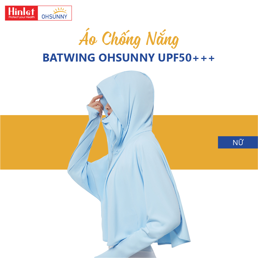 Áo chống nắng nữ OHSUNNY Batwing UPF50+++