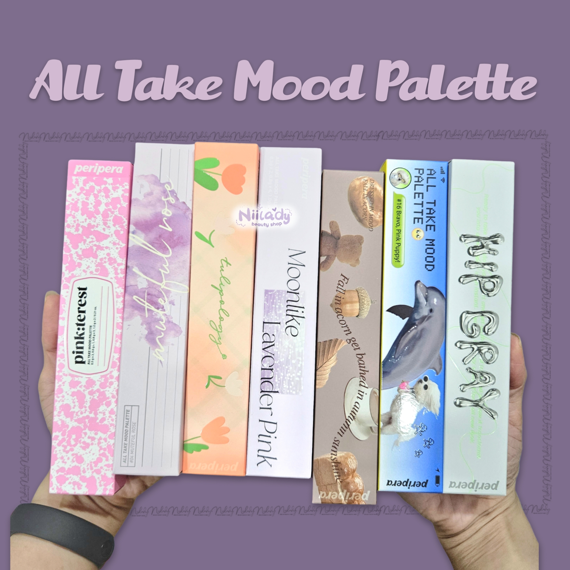 Bảng mắt Peripera All Take Mood Pelette