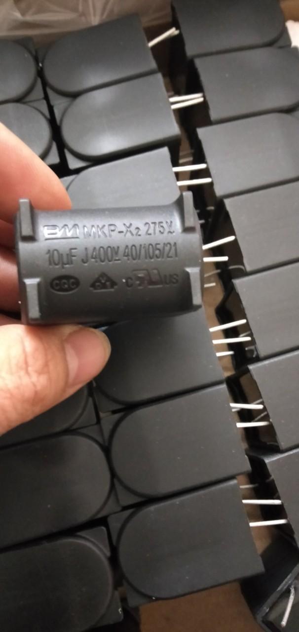 2 Tụ bếp từ 10uf 400v zin