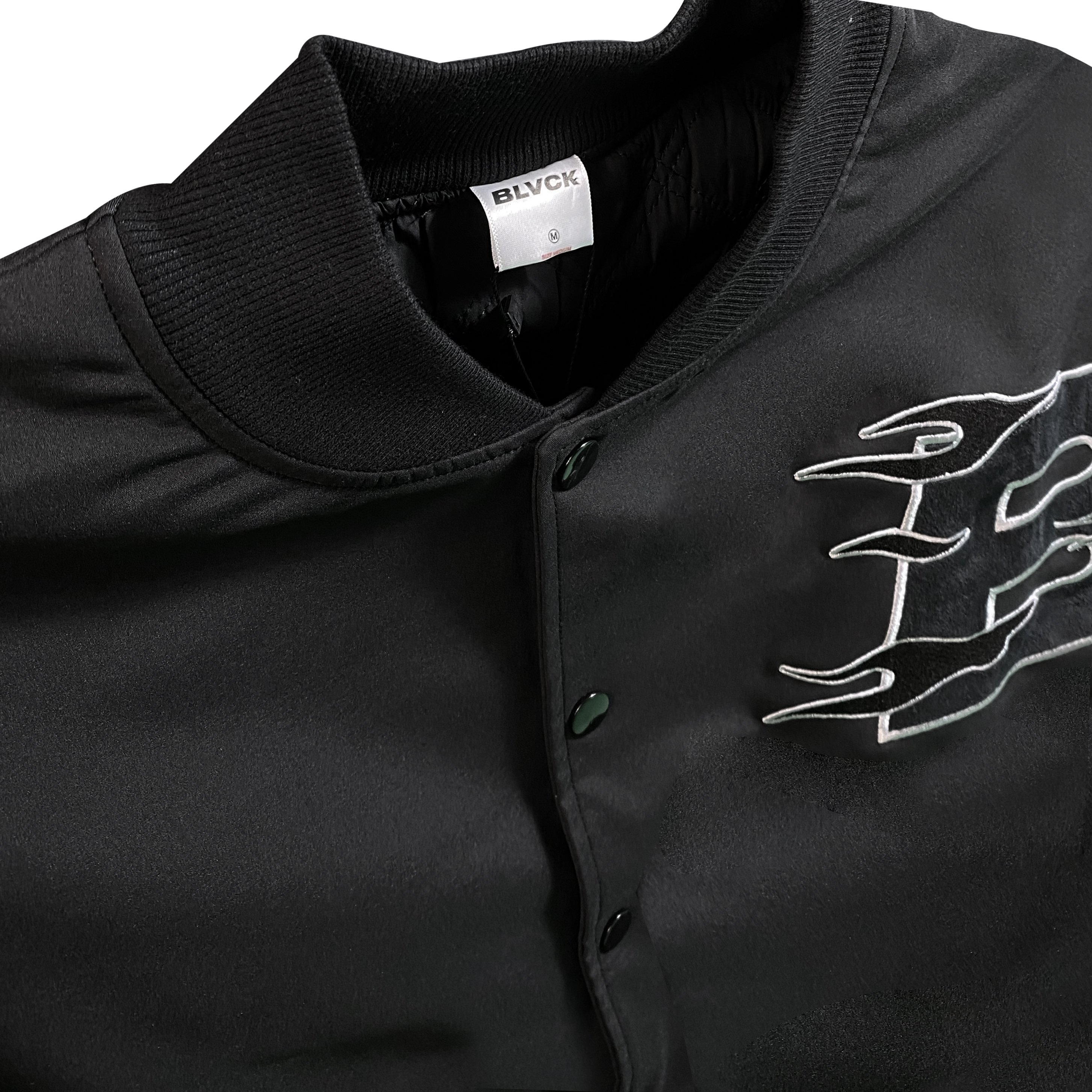 BLVCK "Missing" Varsity Jacket
