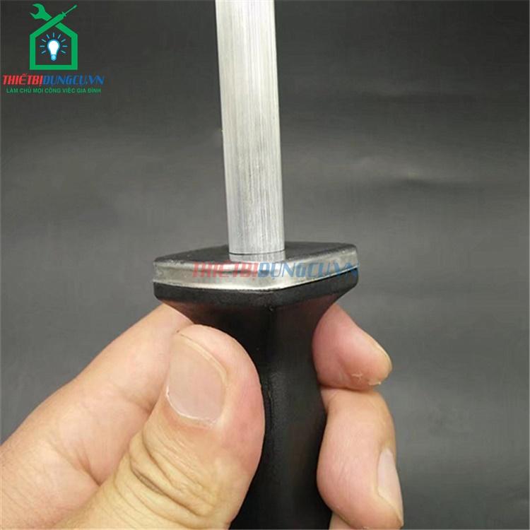 Cây mài dao cán nhựa màu đen