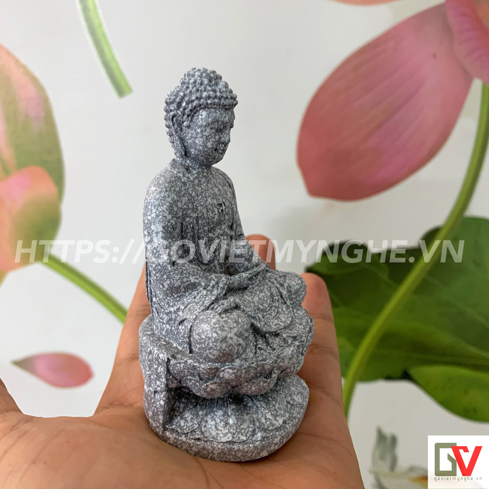 Tượng Đá Phật Thích Ca (Màu Đá)
