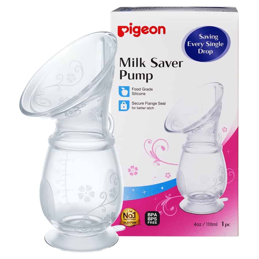 Cốc hứng sữa silicon pigeon pigeon