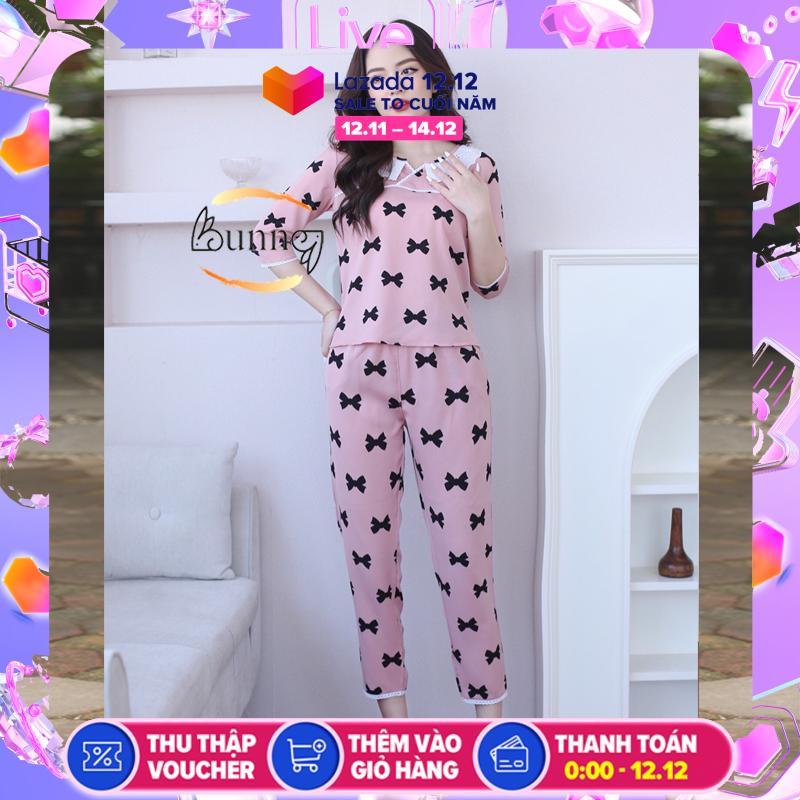 Đồ bộ nữ mặc nhà, chất liệu lụa mango cao cấp, quần áo về đủ size s,m,l,xl