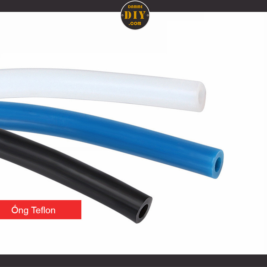 Ống Teflon dẫn nhựa máy in 3D - 1 mét