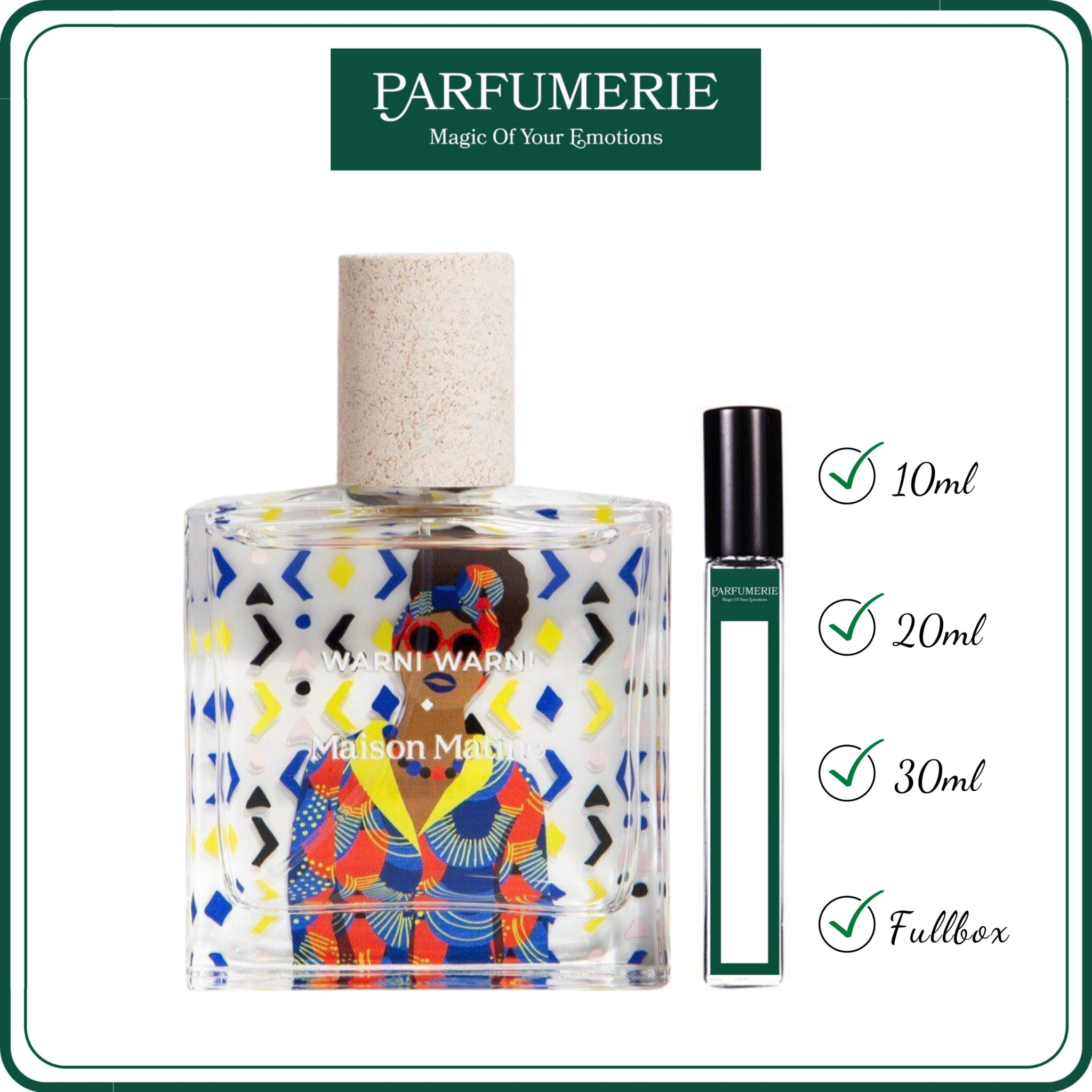 Hoàn tiền 15% - nước hoa maison matine warni warni chiết 10ml/20ml/30ml | hương thơm dễ chịu độc đáo lôi cuốn