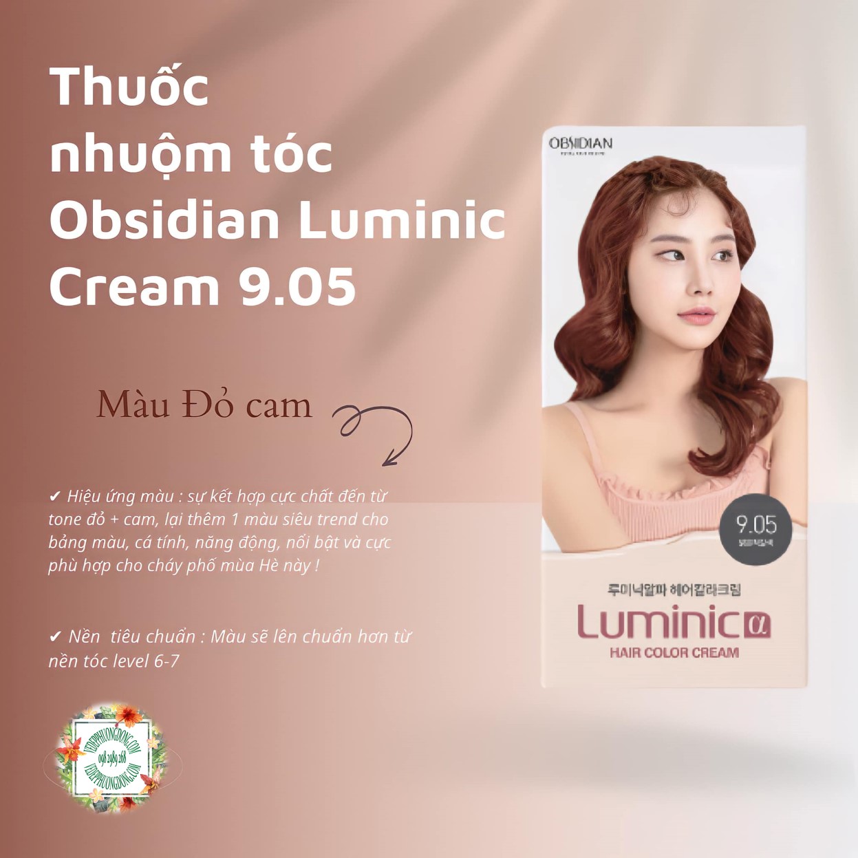 Thuốc Nhuộm Tóc Obsidian Luminic Hair Color Cream Mỹ Phẩm SoYoung #7 Thuốc Nhuộm Tóc Obsidian Luminic Hair Color Cream Mỹ Phẩm SoYoung