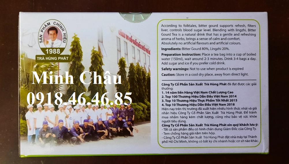 [HCM]Trà Khổ qua Hùng Phát