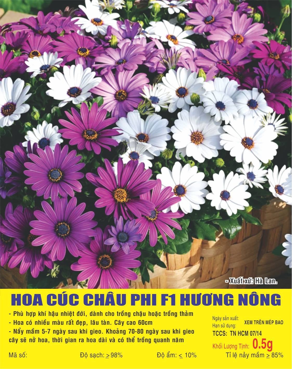 Better tím 1kg Phân bón NPK 16-12-8-11 TE