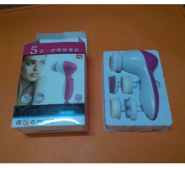 Máy rửa mặt massage 5 trong 1