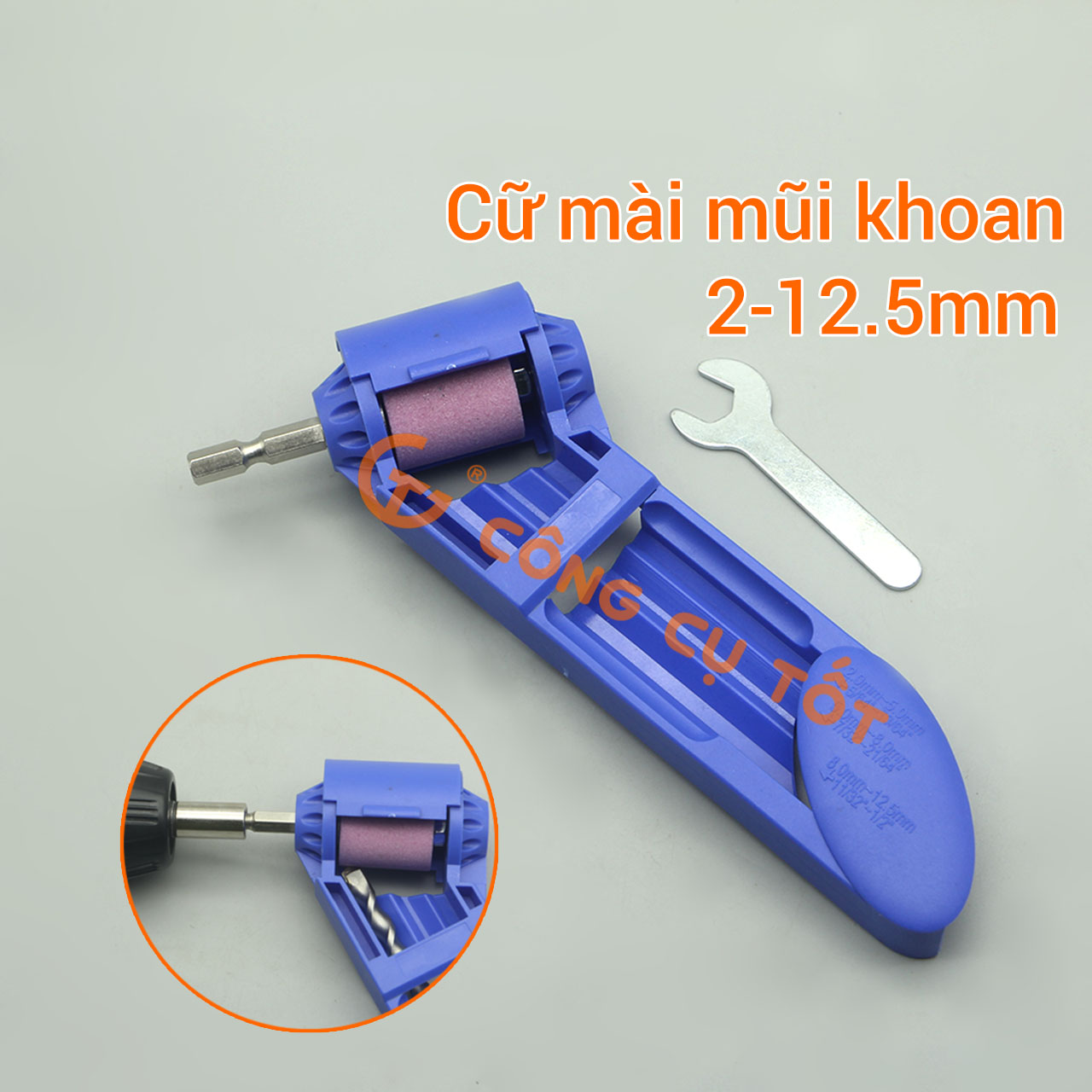 Bộ cữ mài mũi khoan 2-12.5mm