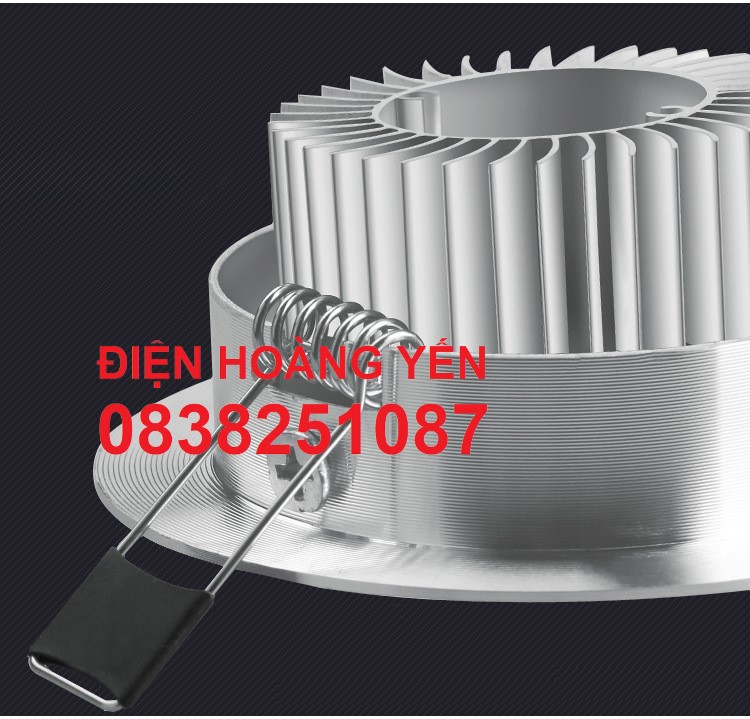Đèn led âm trần 3w mắt ếch PHI 65mm