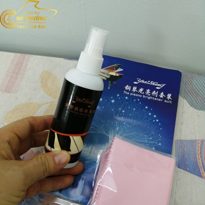 Bộ nước lau đàn piano làm sáng bóng đàn như mới