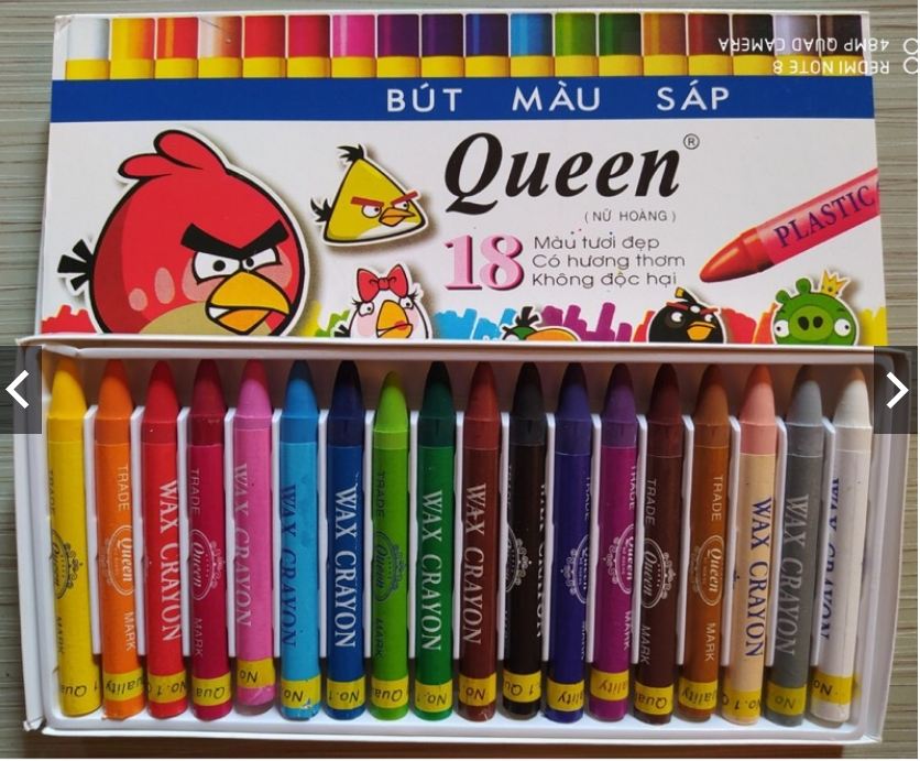 Màu sáp Queen 12 màu/ 18 màu