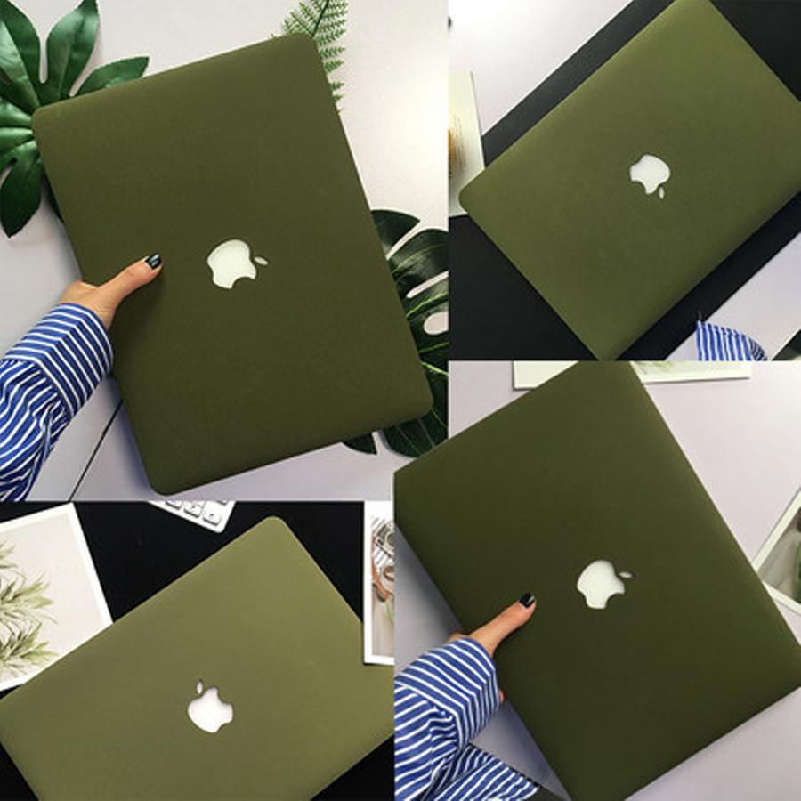 Case Ốp Macbook Màu Xanh Rêu
