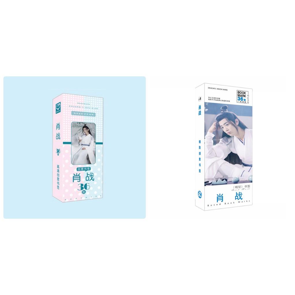 Bookmark Trần Tình Lệnh Tiêu Chiến Vương Nhất Bác Lý Hiện hộp ảnh tập ảnh đánh dấu trang phim Trần Tình Lệnh Lam Vong Cơ Ngụy Vô Tiện