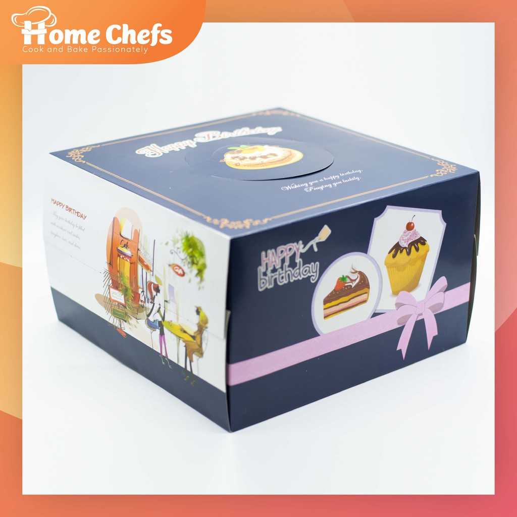 Hộp Giấy Đựng Bánh Sinh Nhật 24-32Cm