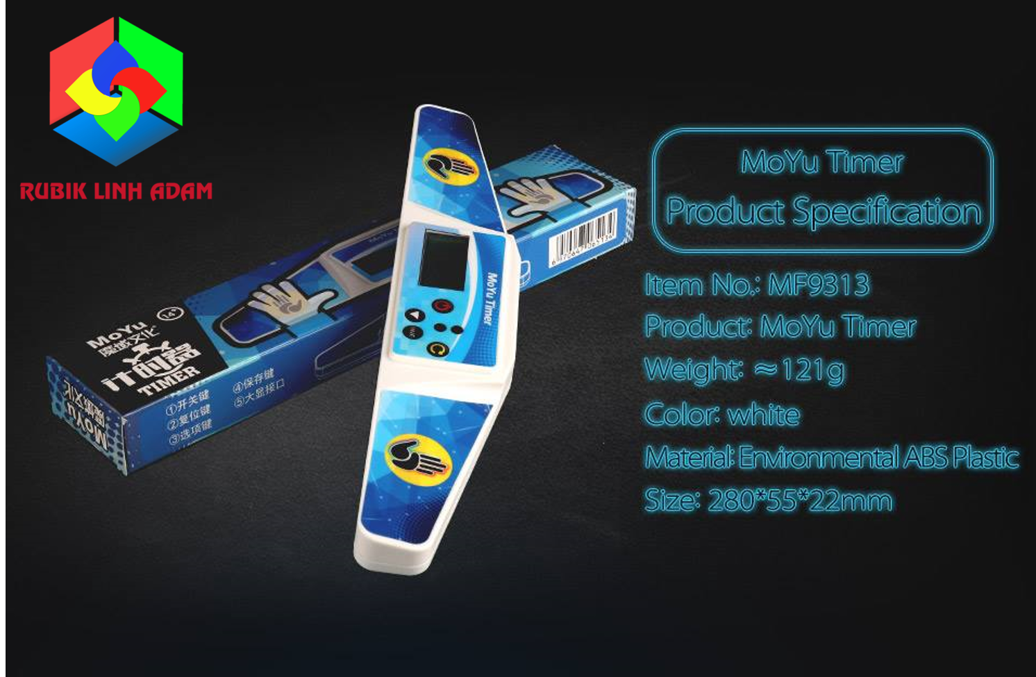 Moyu Timer | Phụ Kiện Rubik | Rubik Linh Adam