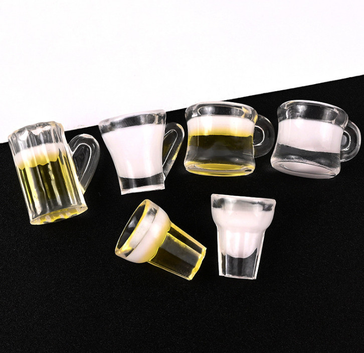[HCM]Mô hình ly trà ly sữa trang trí nhà búp bê DIY