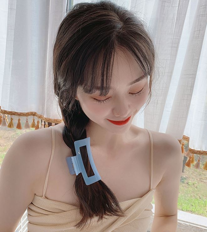 Kẹp Tóc Càng Cua Màu Trơn Thanh Lịch Cho Nữ C55