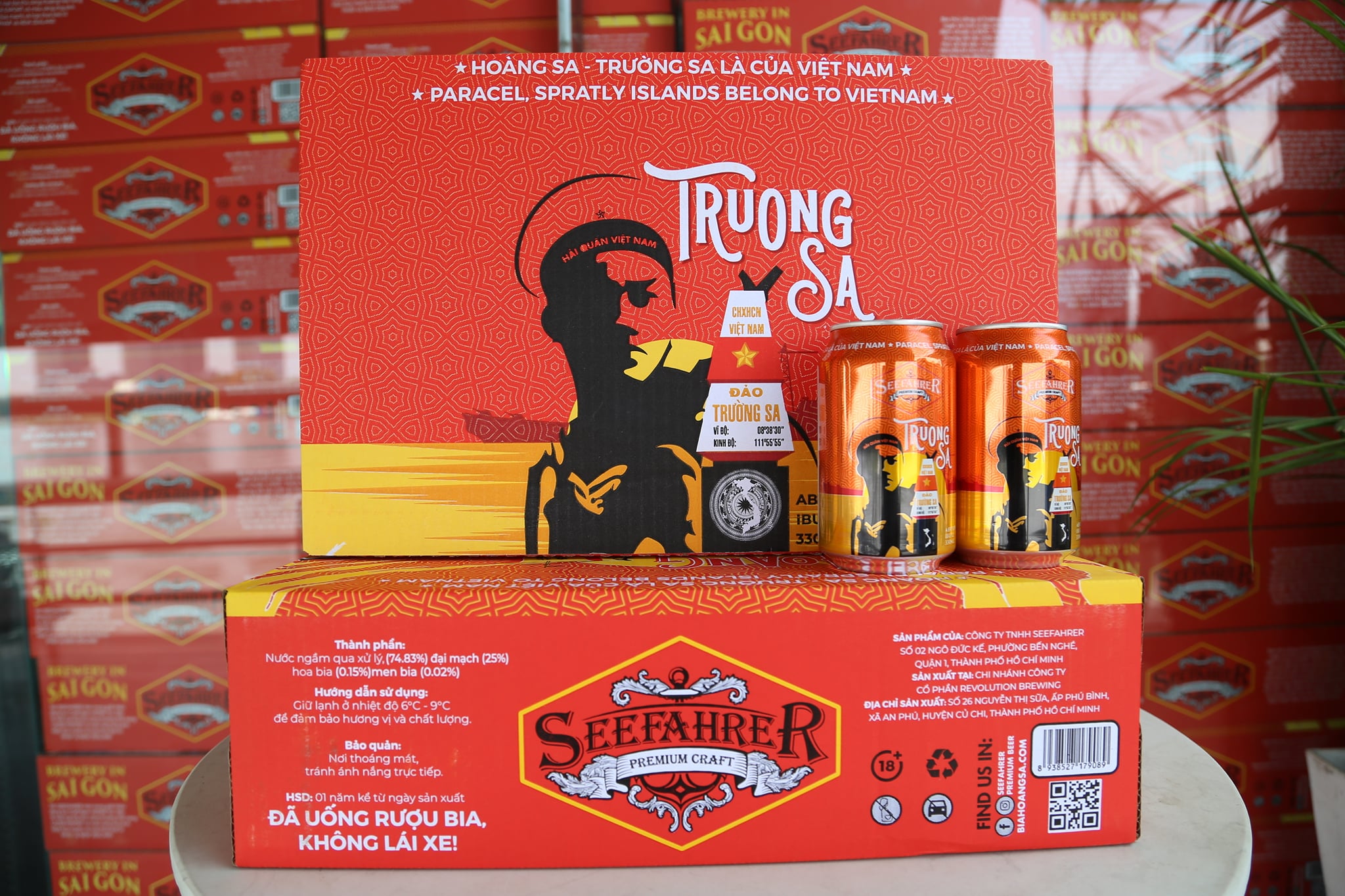 Bia Trường Sa - thùng 24 lon 330ml (bia thủ công)