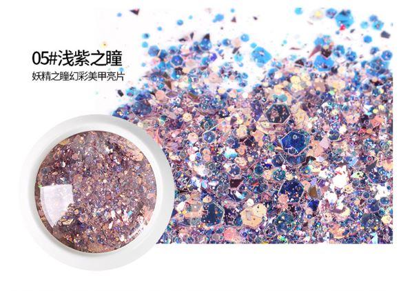 Hũ Kim Tuyến Màu Xà Cừ Sang Chảnh trang trí móng