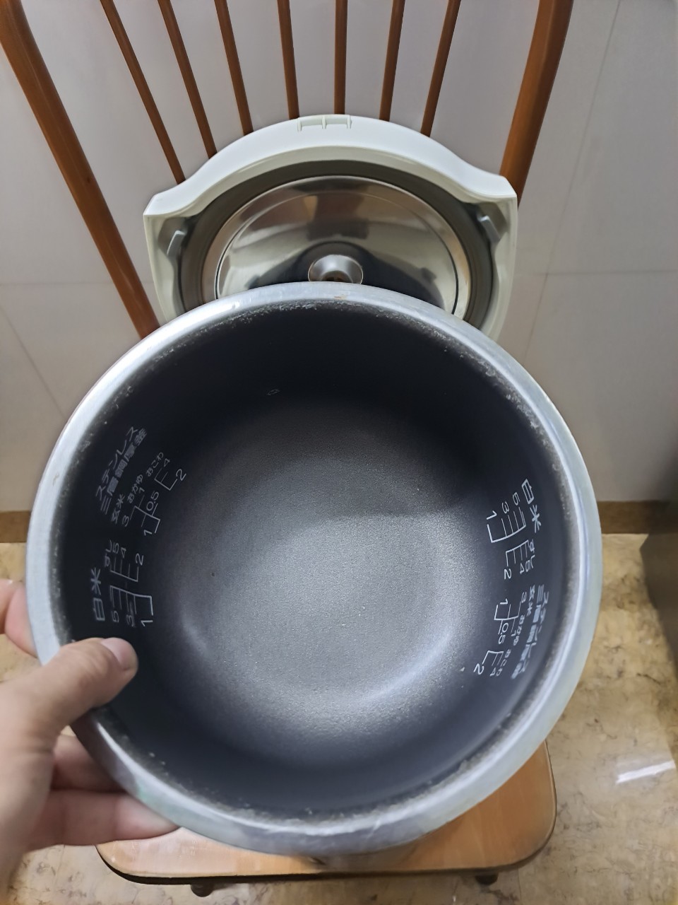 Nồi cơm điện cao tần IH MITSHUBISHI 1L nhật bãi