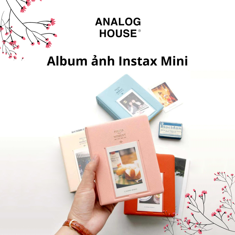 ALBUM INSTAX MINI 65 tấm - đựng ảnh Polaroid Instax 6x9 - Analog House