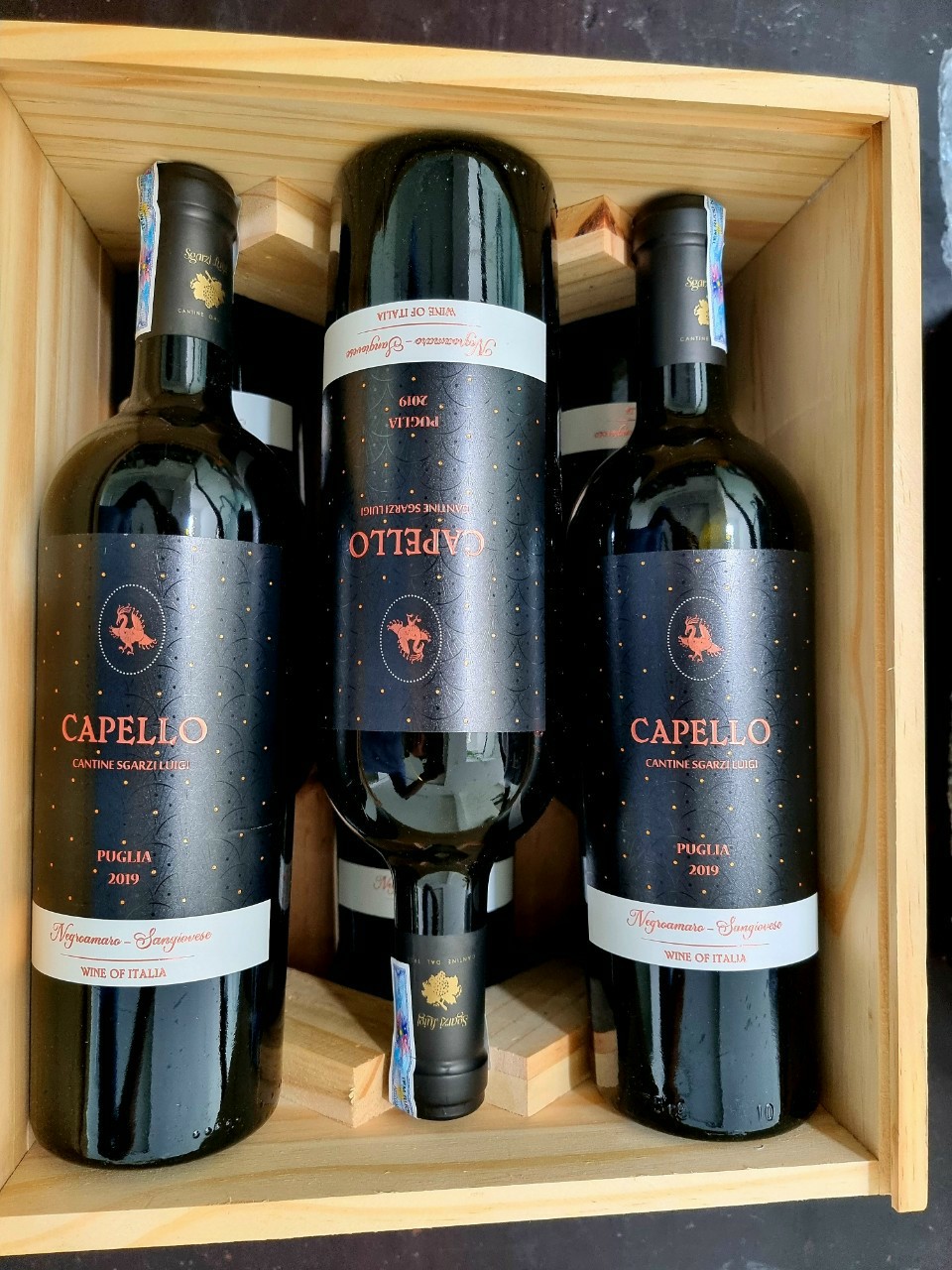 Vang Ý (Italia) Capello Rosso nhập khẩu chính hãng