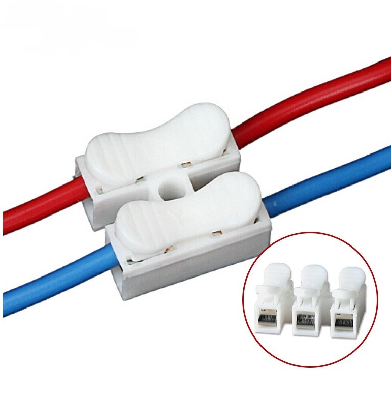 (COMBO 10 CÁI) Kẹp nối dây CH-2, Cút nối dây điện nhanh