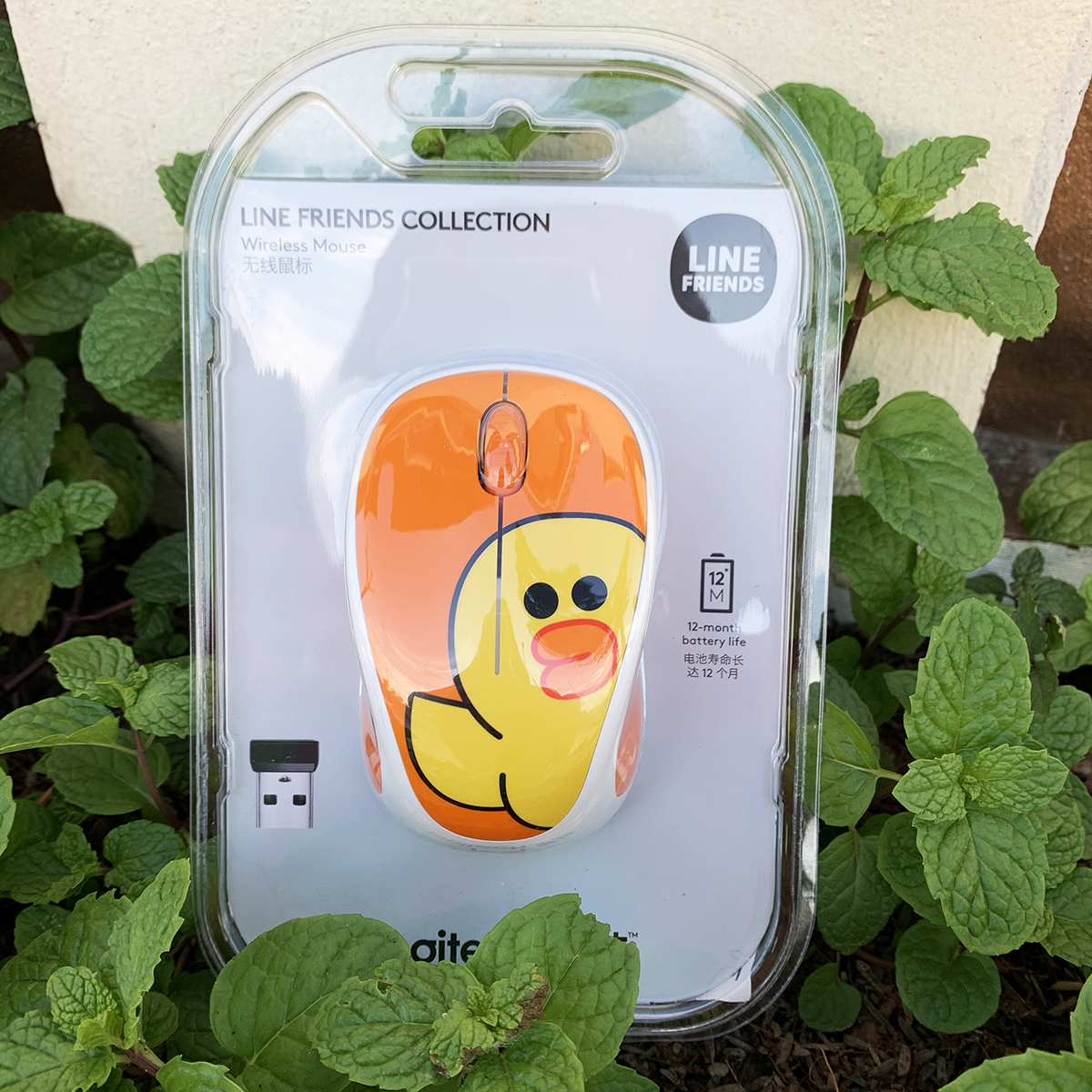 Chuột Logitech Line Friends không dây