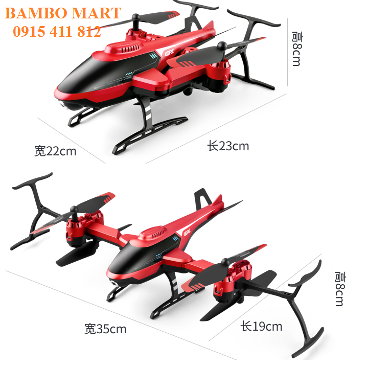 MÁY BAY ĐIỀU KHIỂN TỪ XA 4VRCV10
