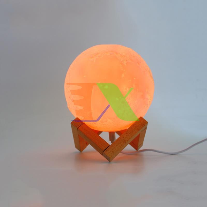 Nightlight Moon moon light 3D, Decoration lamp moon light 3D, 7 color