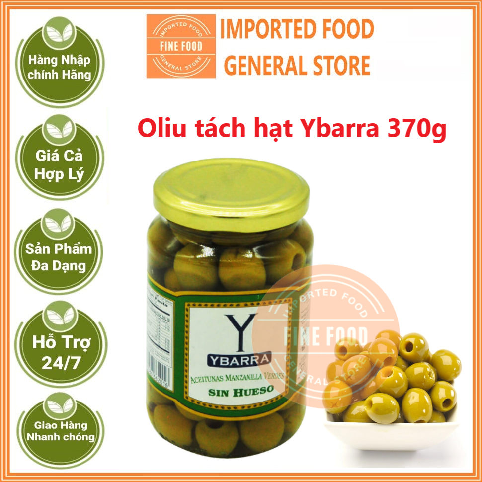 Oliu tách hạt Ybarra 370g