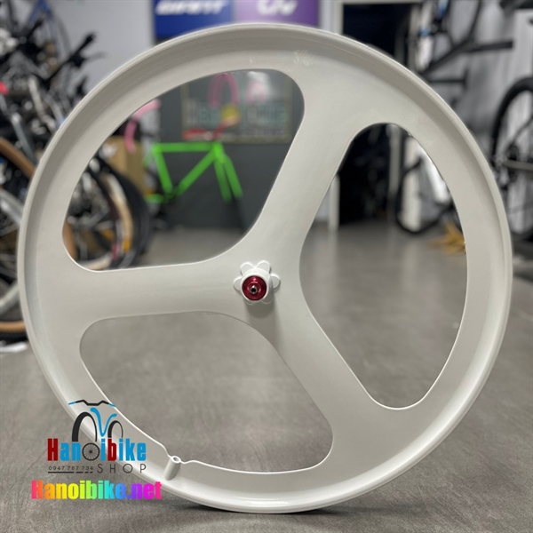 Vành xe đạp Fixed Gear 3 đao trước Noname không gân