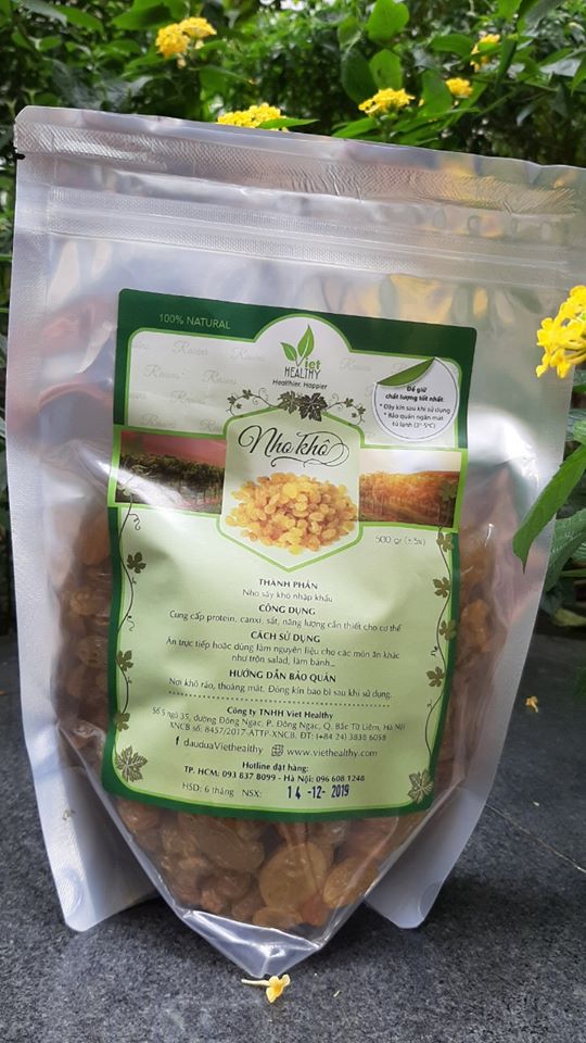 NHO KHÔ NHẬP KHẨU RAISIN CHILE