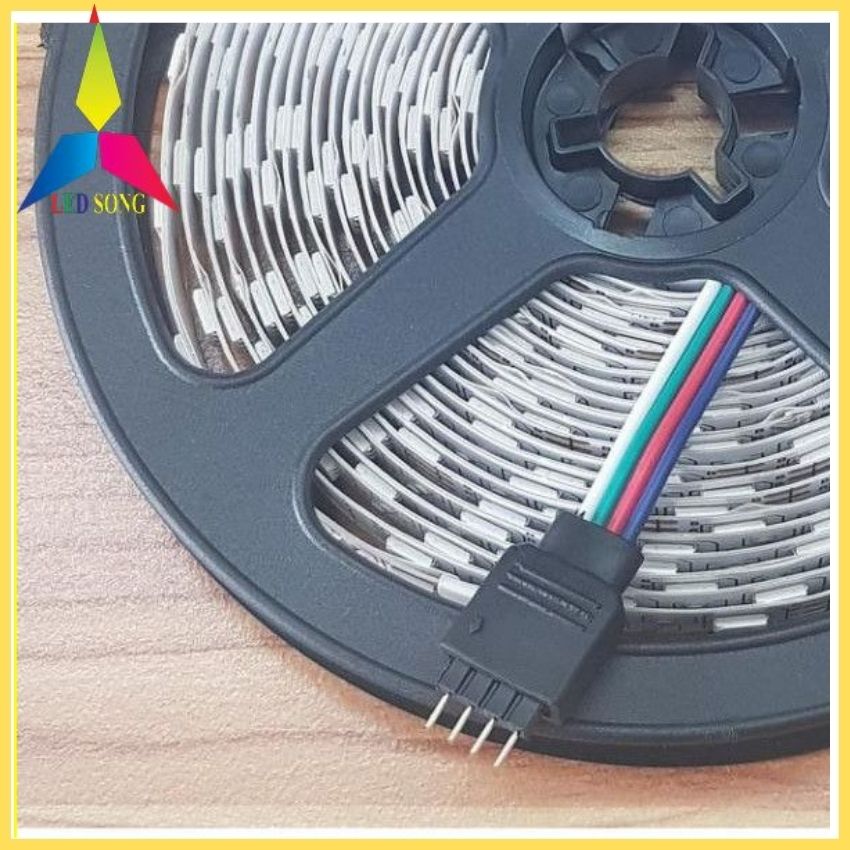 Led Dây Dán 5050 7 Màu Rgb 12v Cuộn 5m