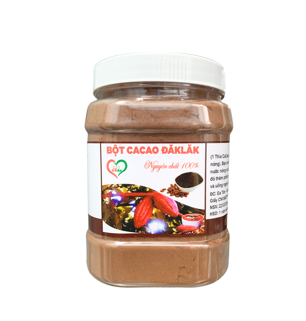 BỘT CACAO NGUYÊN CHẤT TÂN LỘC PHÁT HŨ 500G