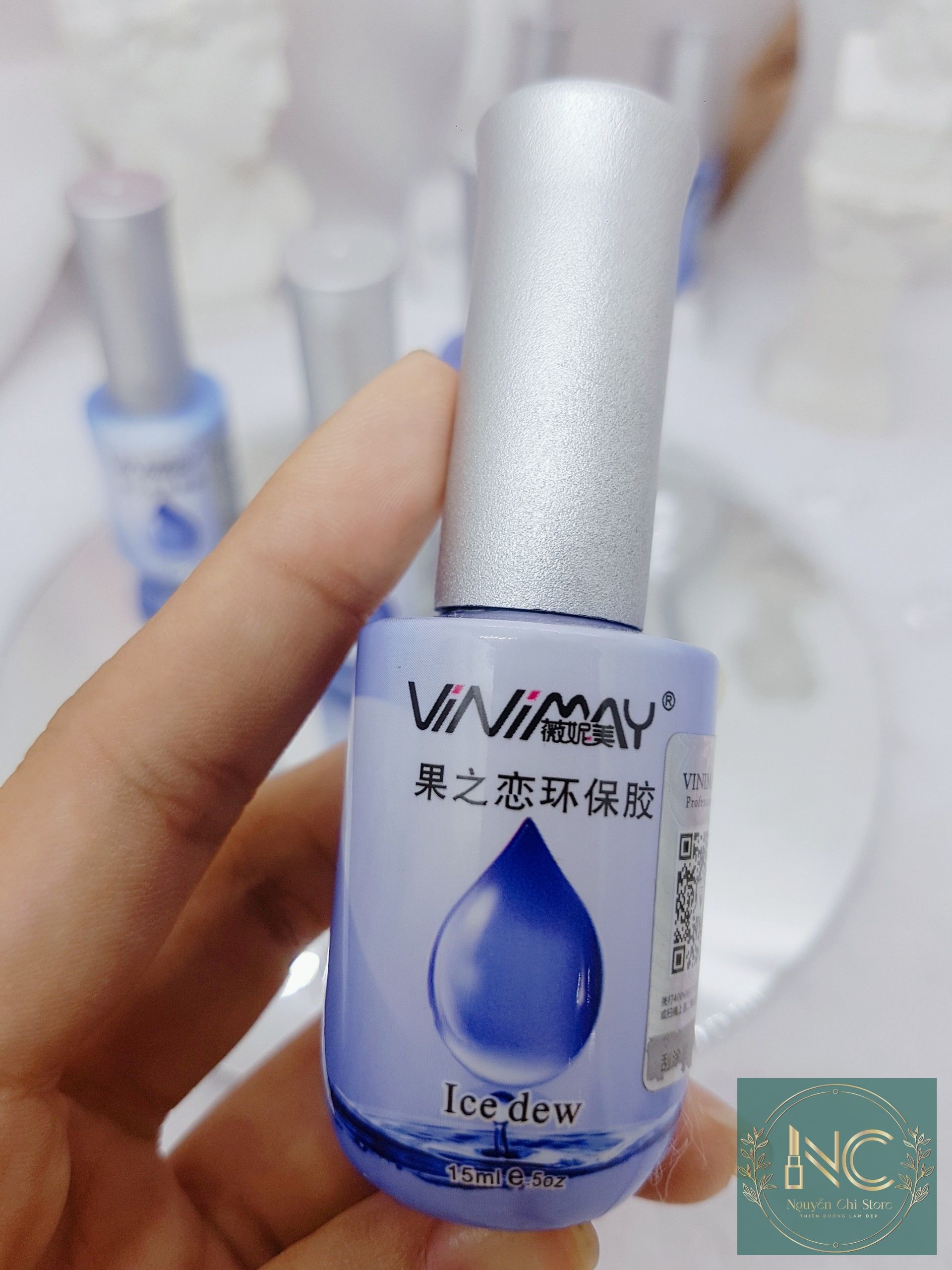 [ NAIL ] Top Gel tạo giọt sương Vinimay 15ml