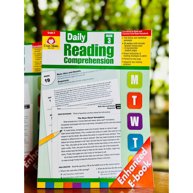 Bộ sách Daily reading comprehension Level 1-8