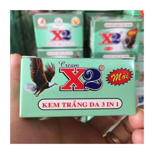 X2 kem trắng da 3in1 5g 49.5K