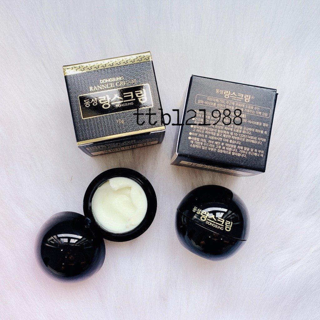 [HCM]Kem Nám Dongsung Rannce Cream mini 10g