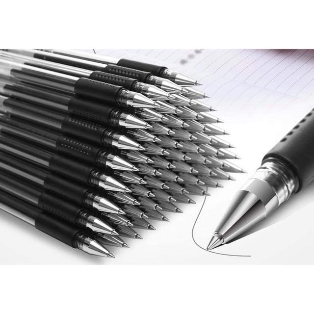 sét 100 bút bi mực xanh