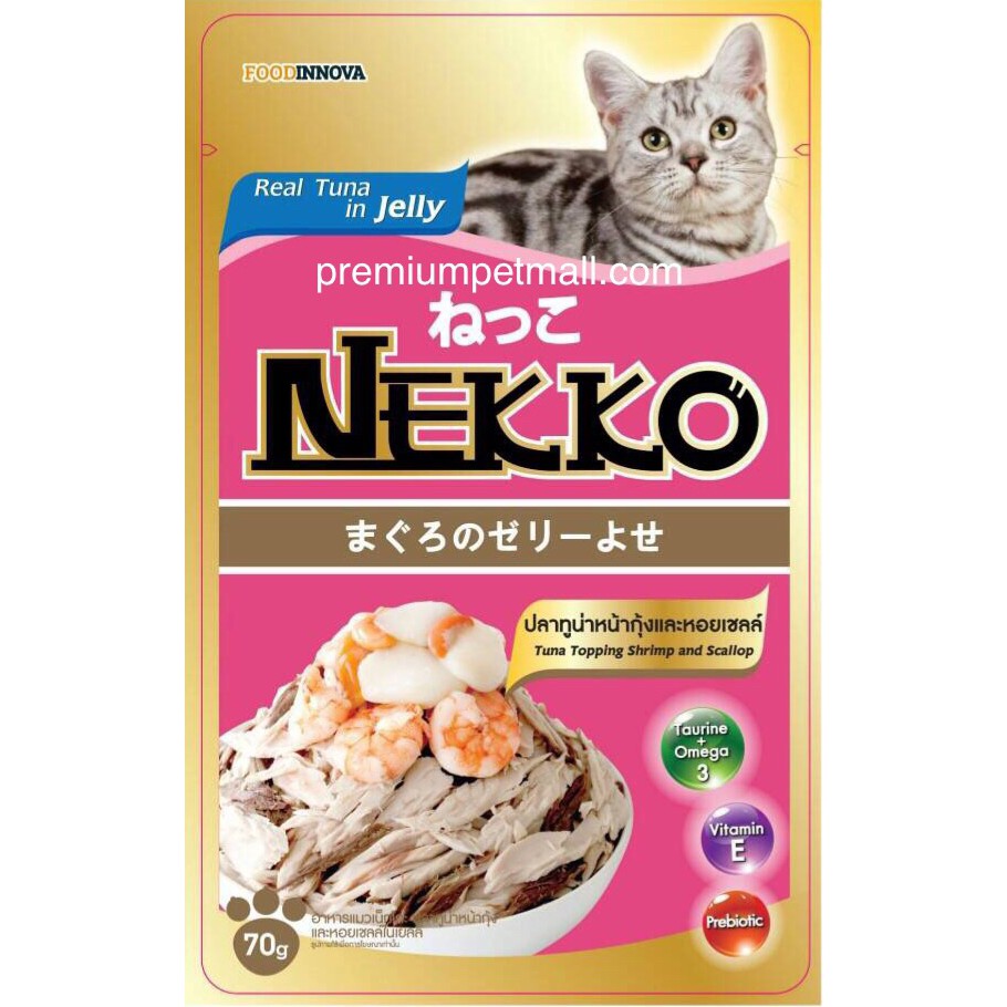 Pate Nekko Jelly 70g Thai Lan