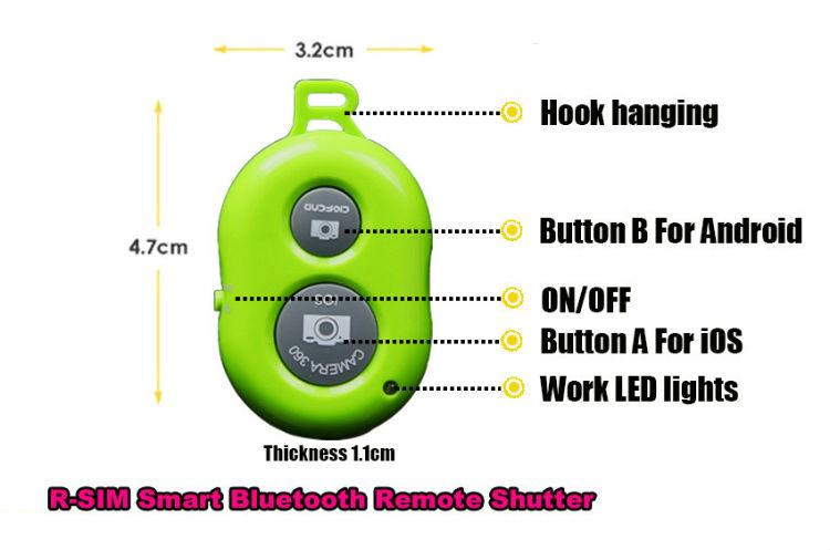 [HCM]Remote Bluetooth chụp hình tự sướng từ xa - Remote Shutter